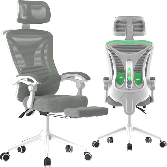 CYKOV Ergonomic Office Chair — Adjustable Lumbar & Headrest