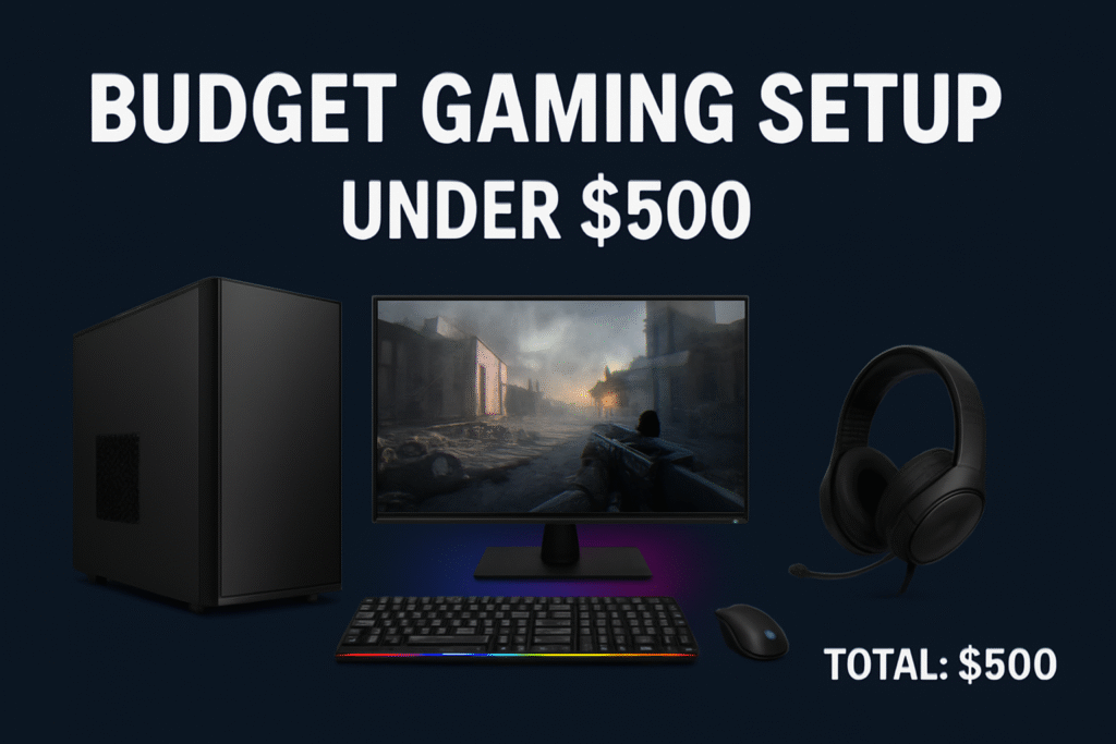 How to Build a Budget Gaming Setup Under $500 - The Gaming Key