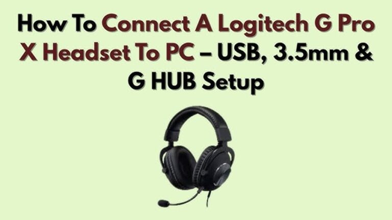 USB vs 3.5mm Gaming Headset: Which Connection Wins?