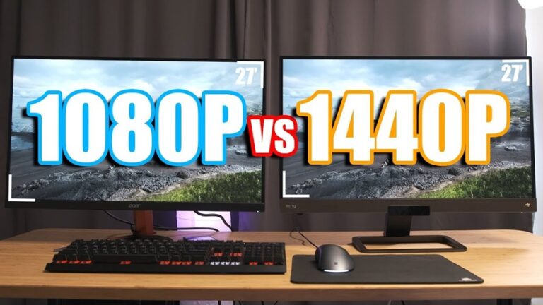 1080p vs 1440p Gaming Monitor: Which Is Better?