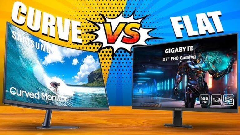 Curved vs Flat Gaming Monitor: Which Should You Choose?