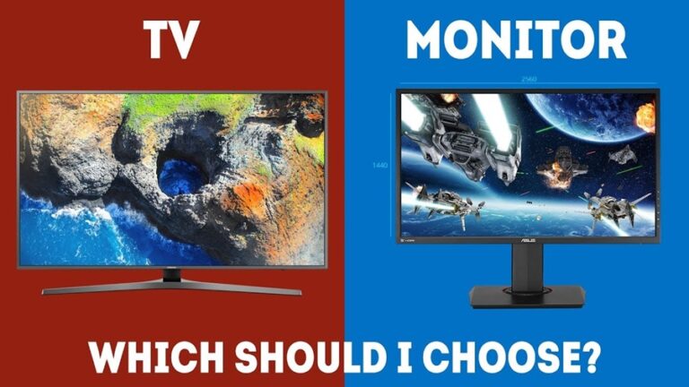 Gaming Monitor vs TV: Which Is Best for Gaming?
