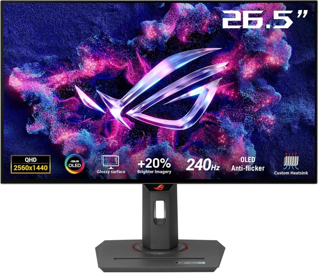 ASUS ROG Strix 27-inch 1440P OLED Gaming Monitor XG27AQDMG