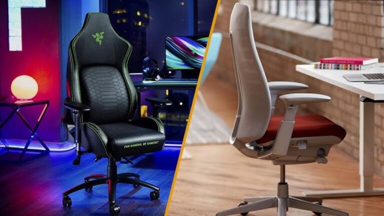 gaming chair vs executive chair