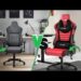 gaming chair PU leather vs fabric