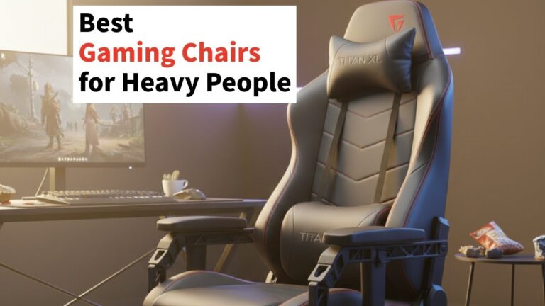 gaming chair for heavy person vs regular weight capacity