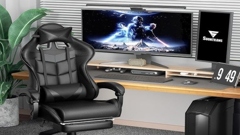 gaming chair with footrest vs without footrest