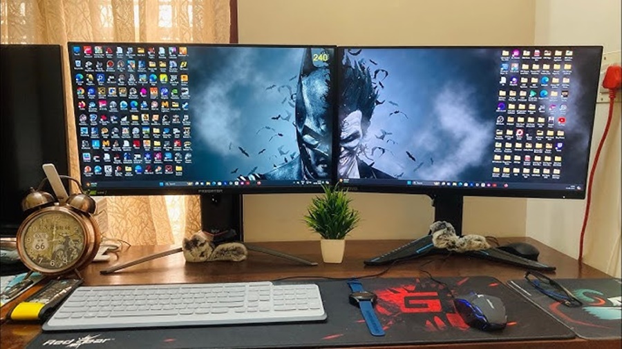 single monitor vs dual monitor gaming setup