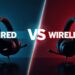 wireless gaming setup vs wired gaming setup
