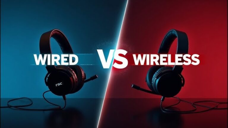 wireless gaming setup vs wired gaming setup