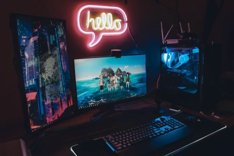 RGB lighting for gaming setups