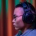 why does my headset sound static